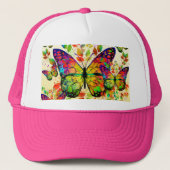 SPRINGBUTTERFLIES COLORFUL NATUUR TRUCKER PET (Voorkant)