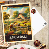 Springdale, Arkansas |  BRIEFKAART