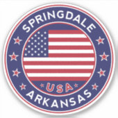 Springdale, Springdale Sticker (Voorkant)