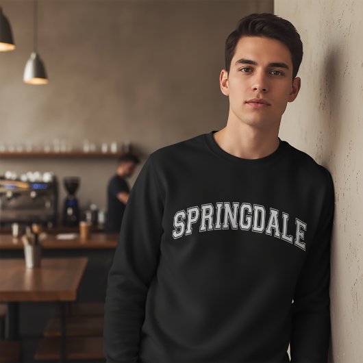 SPRINGDALE University-Style Amerika College Trui