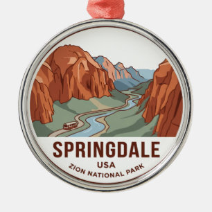 Springdale USA Metalen Ornament