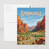 Springdale VS Briefkaart (Voorkant / Achterkant)