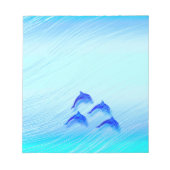 springdolfijnen notitieblok (Voorkant)