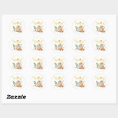 SPRINGDUCKIES RONDE STICKER (Vel)