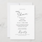 Springen naar de Scene Baby shower Invitation Kaart (Voorkant)