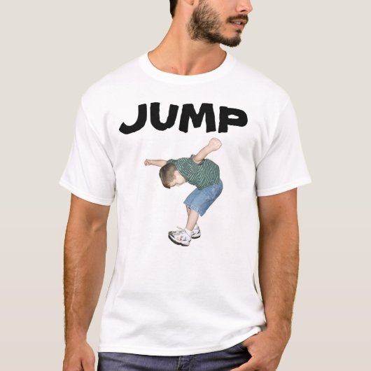 springen t-shirt (Voorkant)