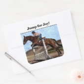 Springen voor Joy Fun Horse Stickers (Envelop)