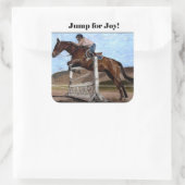Springen voor Joy Fun Horse Stickers (Tas)