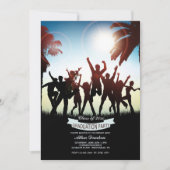 Springen voor Joy Invitation Kaart (Voorkant)