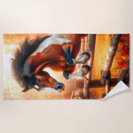 Springend Paard Strandlaken