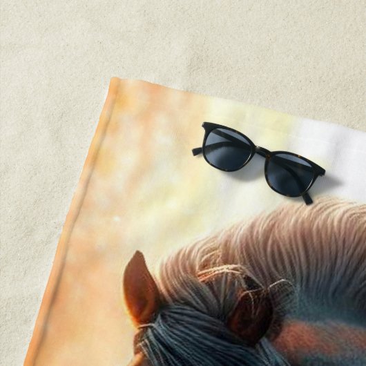 Springend Paard Strandlaken (In situ)