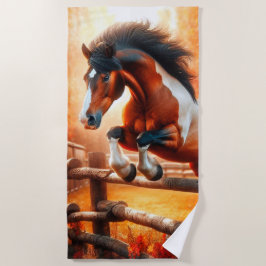 Springend Paard Strandlaken