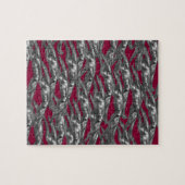 Springende Borzoi Legpuzzel (Horizontaal)