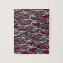 Springende Borzoi Legpuzzel