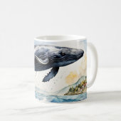 springende bultrug koffiemok (Voorkant rechts)