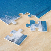 Springende Bultrugwal. Kerstgroeten Legpuzzel (Zijkant)