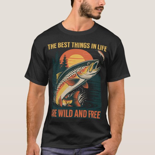 Springende Forel T-shirt (Voorkant)