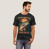 Springende Forel T-shirt (Voorkant volledig)