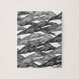 Springende Greyhounds Legpuzzel