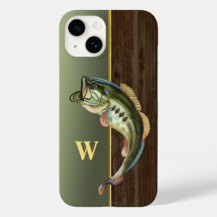 Springende grote mondbaars Case-Mate iPhone 14 hoesje