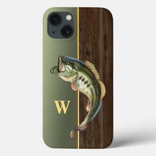 Springende grote mondbaars Case-Mate iPhone case