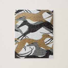 Springende Honden Legpuzzel