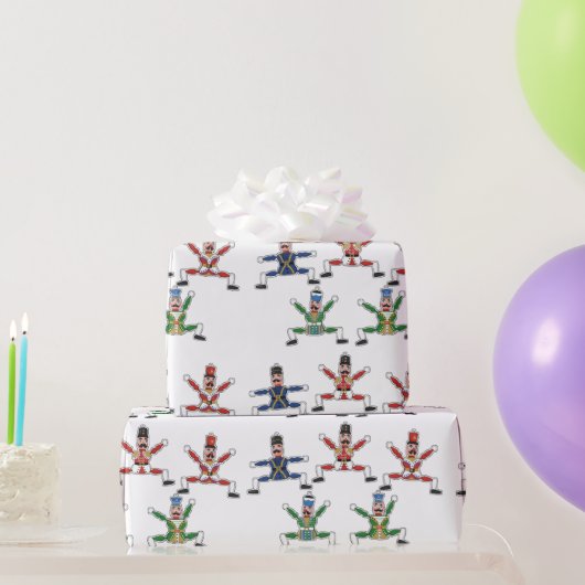 springende jack speelgoed kunst illustraties cadeaupapier (Feestgeschenken)