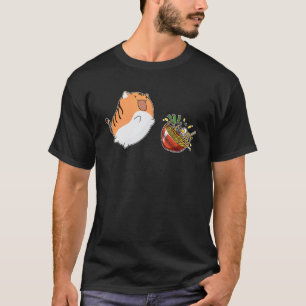 Springende Kat Ramen Noedels Japan Katje Felien T-shirt
