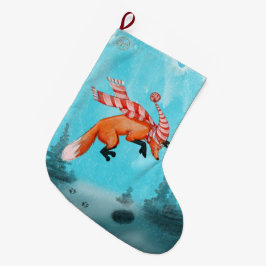 Springende Kerstsok voor Vossen