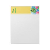 Springende kikker op maat notitieblok (Linkerzijde)