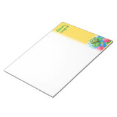 Springende kikker op maat notitieblok (Schuin)