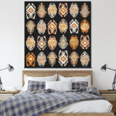 Springende kikkers canvas afdruk (Insitu (Slaapkamer))