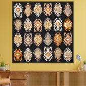 Springende kikkers canvas afdruk (Insitu (Woonkamer))