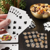 Springende kikkers pokerkaarten (Insitu)