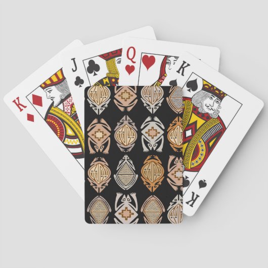 Springende kikkers pokerkaarten (Achterkant)