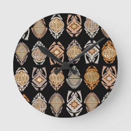 Springende kikkers ronde klok