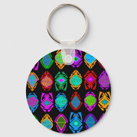 Springende kikkers sleutelhanger (Voorkant)
