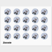 Springende Lemur Sticker (Vel)