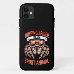 Springende Spider Kunst voor Mannen Vrouwen Kinder Case-Mate iPhone Case