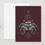 Springende Spinnen Kerstkaarten Feestdagenkaart (Voorkant / Achterkant)