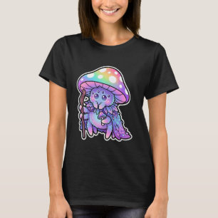 Springende Spinnen Paddenstoel Druïde Fantasie Cot T-shirt