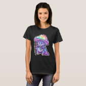 Springende Spinnen Paddenstoel Druïde Fantasie Cot T-shirt (Voorkant volledig)