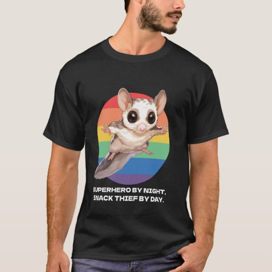 Springende suikereekhoorn t-shirt (Voorkant)