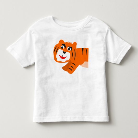 Springende Tijger Kinder Shirts (Voorkant)
