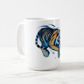 Springende Tijger Koffiemok (Voorkant links)