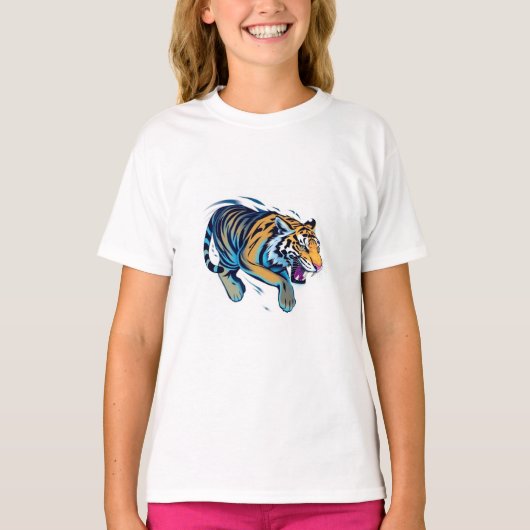 Springende Tijger T-shirt (Voorkant)