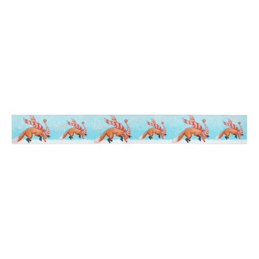 Springende Vos Lint Grosgrain Lint (Voorkant)