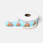 Springende Voslint Grosgrain Lint (Spoel)