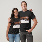 Springende zalm t-shirt (Unisex)