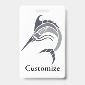 Springende Zwaardvis Thunder_Cove Badge (Achterkant)